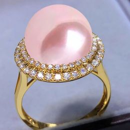 Designer pearl ring multi color pearl ring fashionable niche high end women