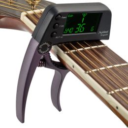 Guitar Tcapo20 Acoustic Guitar Capo Key Capo Tuner Alloy Material for Electric Guitar Bass Chromatic