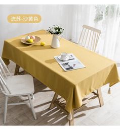 Table Cloth Practical And Beautiful Waterproof Tablecloth Colourful Fashionable Decoration_AN3444