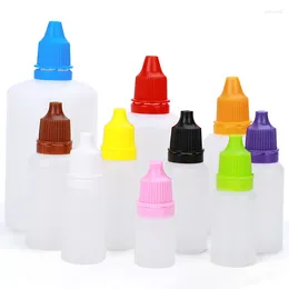 Storage Bottles 10pcs Bottle Most Liquid Eye Drops With Gap Long Thin Tip Child Dropper Plastic Pigment Pack Container