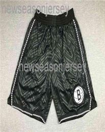 New Men039s Brooklyn Black bonus version Basketball Shorts SizeSXXL8483112