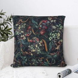 Pillow Skulls And Snakes Throw Case Culture Backpack Cojines Covers DIY Printed Fashion For Chair Decor