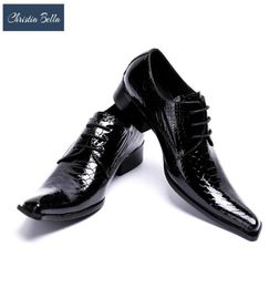 Dress Shoes Christia Bella Italian Fashion Handmade Men's odile Leather Business Suit Men Shoe Zapatos Mujer Gifts7477243