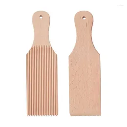 Baking Tools Gnocchi Paddle High Quality Noodles Wooden Butter Table Homemade Pasta Create TastyNon Stick Board Roller