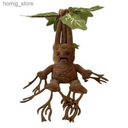 Plush Dolls 35cm Mandrake Plush Toy Cartoon Soft Stuffed Anime Plush Doll For Christmas Gift Home Decoration Fans Collect Gift Y240415