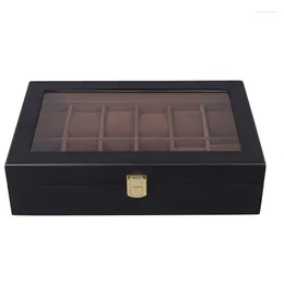 Watch Boxes WellZone High Quality 6/10/12 Slots Handmade Luxury Wooden Box Display Packaging