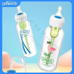 Dr. born baby bottle with valve / anti-colic /250ML PP bottle /250ML Glass bottle/Special bottles for hare-lip babies 240326