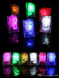 LED Ice Cubes Glowing Party Ball Flash Light Luminous Neon Wedding Festival Christmas Bar Wine Glass Decoration Supplies8836651