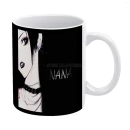 Mugs Nana Heads White Mug Custom Printed Funny Tea Cup Gift Personalised Coffee Anime