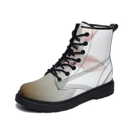 Designer customized boots men women shoes triple black white flat mens trainers sports flat sneakers GAI Size 40