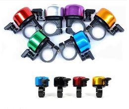 Safety Metal Ring Handlebar Bell Loud Sound for Bike Cycling bicycle bell horn Mini Iron Bike Bell Ringer whole1248546