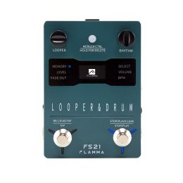 Cables Flamma Fs21 Drum Hine Looper Guitar Effcts Pedal 160 Minutes Looper 100 Drum Grooves Support Software Editing with Led Screen