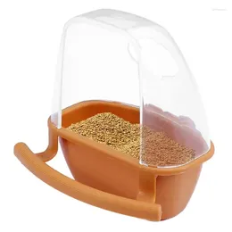 Other Bird Supplies Food Feed Storage Container Splash-Proof Feeding Bowl Sturdy Feeders Cage Accessories For Rabbits Hamsters &