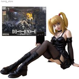 Action Toy Figures 12CM Anime Death Notes Misa Figure Toy Car Deathnote L Killer Misa Amane Figure Doll Collection Model Toy Gift Ornament New Y240415