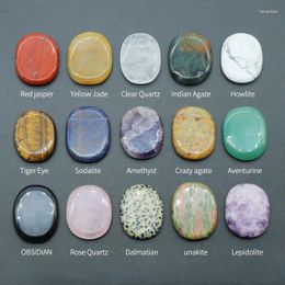 Decorative Figurines Irregular Thumb Worry Stone Palm Gemstone Healing Crystal Chakra Reiki Meditation Treatment Spiritual Mineral Specimen