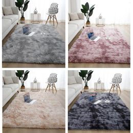 Bath Mats 1PC Tie Dyeing Plush Soft Carpets Rug Living Room Bed Large Carpet Bedroom Floor Mat Decor Area Rugs