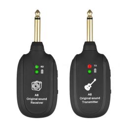 Guitar Guitar Wireless System Transmitter Receiver Builtin Rechargeable Wireless Guitar Transmitter