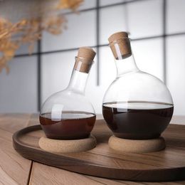 Wine Decanter with Cover Heatresistant Glass Household Unwadded High Appearance Highgrade Spherical Sets 240415