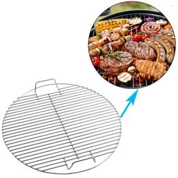 Tools Round Non-stick Heat Resistance Stainless Steel Outdoor Barbecue BBQ Grill Rack