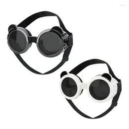 Dog Apparel Sun Protective Goggles With Adjust Belt Elastic Pet Travel