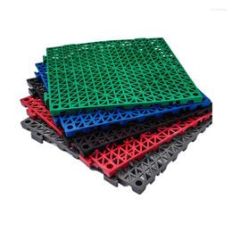 Bath Mats 30cm Non-slip PVC Mesh Bathroom Carpet Plastic Mat Foot Massage Toilet Splicing Ground Pad Kitchen Products