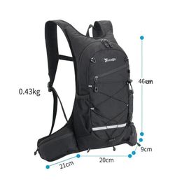 Waterproof Polyester Hiking Rucksack Wear-resistant Women Men Trekking Backpack Layered Sport Storage Bag for Exercise Fitness 240409