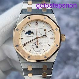 Designer AP Wrist Watch Epic Royal Oak Series 26168SR China Great Wall Limited 18K Rose Gold/precision Steel Automatic Mechanical Watch