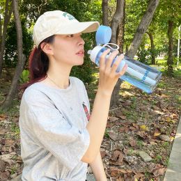 Pads 770ml Outdoor Water Philtre Drinking System Bottle Survival Camping Water Filtration Bottle Purifier for Camping Hiking Travelling