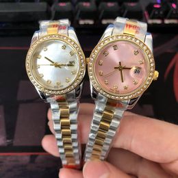 High quality womens watch designer watch 28 mm date women diamond designer gold watch just Christmas Mother's Day Gift watches Sapphire montre de luxe R11