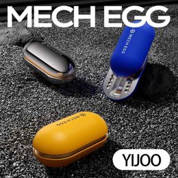 Decompression Toy Mech Egg EDC Fidget Slider Metal Fidget Toys ADHD Tool Anti-anxiety Office Desk Toys Adult Stress Relief Toys Christmas GiftsL2404