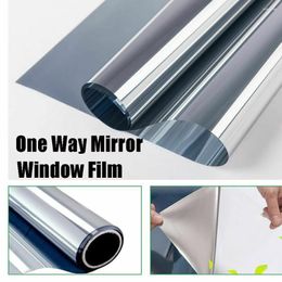 Window Stickers 70x200cm Film Anti Looking For Car And Building Glass Mirror Effect Sticker Decorative Movies Of Windows