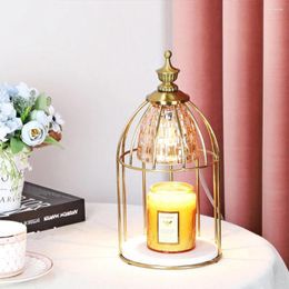 Candle Holders Diffuser Wax Electric Melt Warmer Safety Yankee Lamp Essential Oil Burner Night Light For Home Bedroom Decor