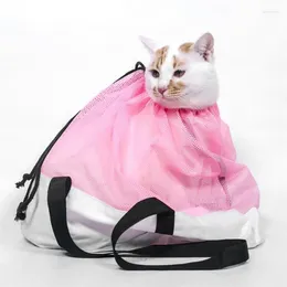 Cat Carriers Pet Puppy Carrier Outdoor Travel Handbag Pouch Mesh Canvas Single Shoulder Bag Sling Comfort Tote