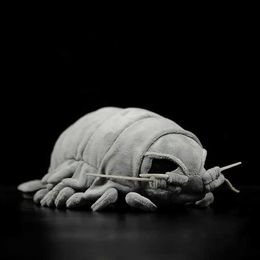 Stuffed Plush Animals Cute Giant Isopod Plush Toys High Fidelity Anime Plushie Sea Lice Lifelike Animals Simulation Stuffed Doll Kawai Toy Kids Gifts L47