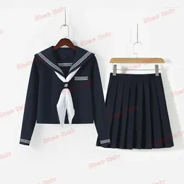 Clothing Sets Japanese And Korean Student Uniforms JK Anime Cosplay Sailor Class Cyanosis Uniform Women Fashion School Girl
