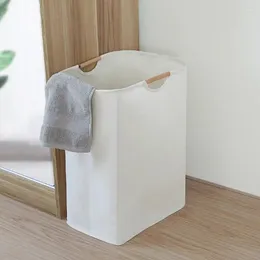 Laundry Bags Foldable Portable Hamper Fabric Dirty Clothes Organizer Bucket Household Bedroom Bathroom Large Capacity Storage Basket