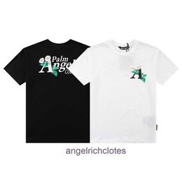 High end designer clothes for Pa Angles lettering Casual Short Sleeve T-Shirt With 1:1 original labels