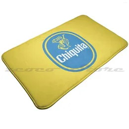 Carpets Chiquita Mat Rug Non-Slip Water Absorb Door Carpet Banana Logo Fruit Brand