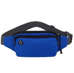 Crossbody Belt Waist Pack Travel Phone Bag Water Resistant Runners Fanny Pack Hiking Fitness Adjustable Running Pouch Belt