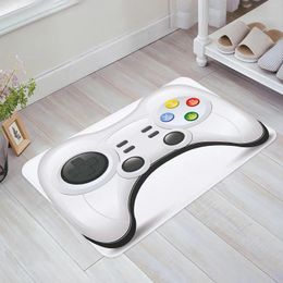 Carpets Button Game Keyboard Gamepad Floor Mat Entrance Door Living Room Kitchen Rug Non-Slip Carpet Bathroom Doormat Home Decor