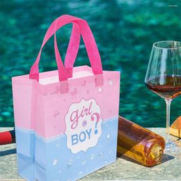 Gift Wrap 8Pcs Gender Reveal Party Favours Bags Bag Supplies