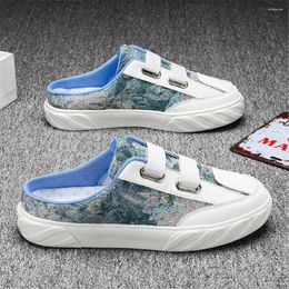 Slippers Navy Blue Anti-slip Sandals For Summer Men Trending Shoes House Man Sneakers Sports Collection Shows Raning