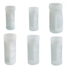 Candle Holders 6-piece Silicone Chess Mould Creative Resin Baking Utensils Household Soap Making Kit Home Decoration