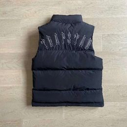 2024 Fashion Vests Men's Jackets Mens Vest Jacket T Badge Gilet Puffer London Trapstar Coat Embroidered Down Superm k65