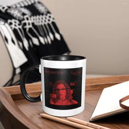 Mugs Graphic Design (Anatomy Of Beauty) Coffee Drink Playing Juice Cup Smooth Body