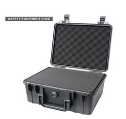 280x240x130mm Safety Equipment Case Tool Box Impact Resistant Safety Case Suitcase Toolbox File Box Camera Case with Precut Foam9748825