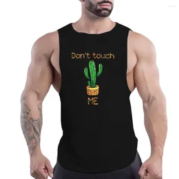 Men's Tank Tops Four Seasons Gym Adult Clothing 2d Creative Printed Outdoor T Shirt Sports Style Casual Breathable Round Neck