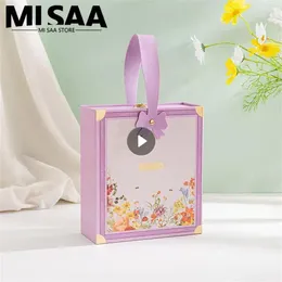 Gift Wrap European Box Charming Wear-resistant Reusable Spacious And Practical High Quality Ideas Bag Retro Elegant