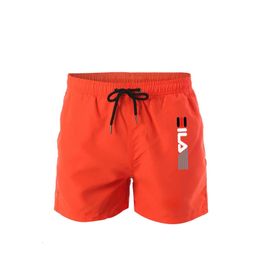 Beach Shorts Men Trunk Summer Short Pants Solid Breathable Quick Dry Swim Surfing Thigh Length S4XL Plus Size 240412