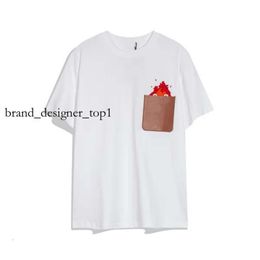 Men's T Shirts Designer Three-dimensional Relief Short Sleeve Crewneck Top for Men and Women High Quality Leisure Fashion Multiple Options Shirt 8272